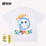 Drew T Shirts Printed Short Sleeve Loose Men