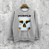 Purple Brand Sweatshirt Loose Crew Neck Sweater