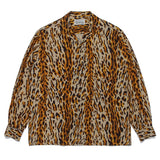 GUILTYPARTIES TIGER Shirts 22AW LEOPARD OPEN Long Sleeve Shirt