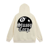 Stussy Hoodie Zip Cardigan Hooded Sweater
