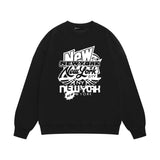 Purple Brand Sweatshirt Loose Crew Neck Sweater