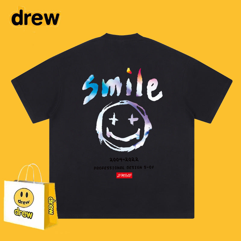 Drew T Shirts Short Sleeve T-shirt Printing