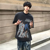 ERD T Shirts Short Sleeve T-shirt Loose Summer