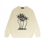 Purple Brand Long Sleeve T-Shirt Fashion Loose Long Sleeve Top