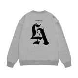 Purple Brand Sweatshirt Loose Crew Neck Sweater