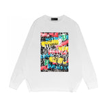 Purple Brand Long Sleeve T-Shirt Fashion Loose Long Sleeve Top