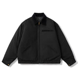 Mens Vintage Jackets Vintage Winter West Coast Lapel Colour Matching Jacket