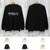 Purple Brand Long Sleeve T-Shirt Fashion Loose Long Sleeve Top