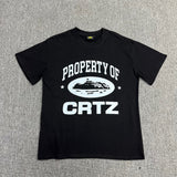 Corteiz T Shirt Vintage Printed Men and Women Loose Casual