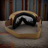 Trendy punk glasses wasteland style