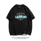 Men T-Shirts Summer Loose Couple Short Sleeve T-shirt Men and Women Casual