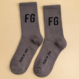 Fog ESSENTIALS Socks Alphabet Street Tall Cotton Socks
