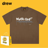 Drew T Shirts Printed Short Sleeve Loose Men