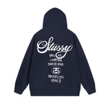 Stussy Hoodie Zip Cardigan Hooded Sweater