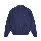 Ralph Lauren Coated Knitted Zipper Cotton