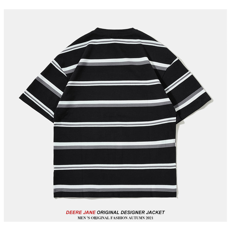 Men's T-Shirts Summer Short-Sleeved T-shirt Men's Loose Casual T-shirt