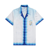 Casablanca Shirt Summer Print Cardigan Shirt