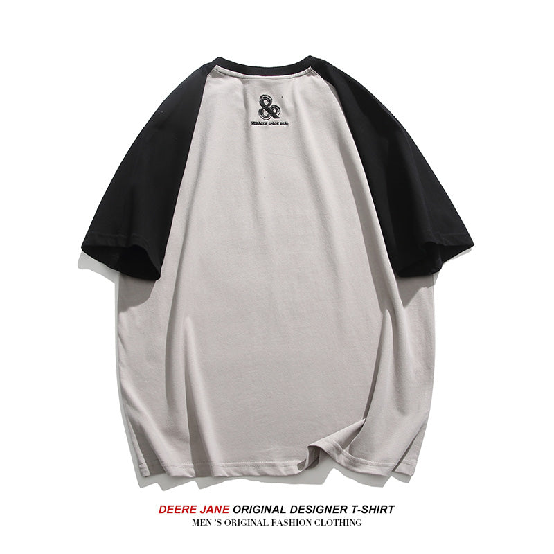 Men's T-Shirts Short-Sleeved T-shirt Men's Summer Loose Casual