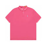 Ralph Lauren POLO shirt RL embroidered lapel POLO loose T-shirt