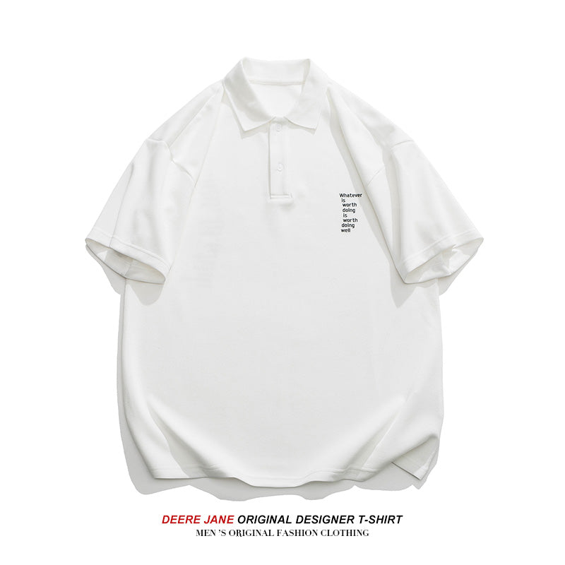 Men T-Shirts Summer Short Sleeve Men's Casual Loose