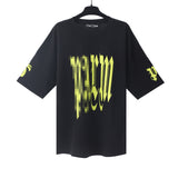 Palm Angels T Shirts Coconut Letter Logo Short Sleeve T-Shirt