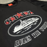 Corteiz T Shirt Foam Short Sleeve Casual Half Sleeve