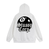 Stussy Hoodie Zip Cardigan Hooded Sweater