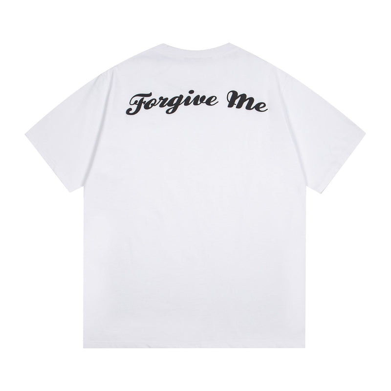 Synaworld T Shirts central cee letter print loose t-shirt