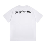 Synaworld T Shirts central cee letter print loose t-shirt