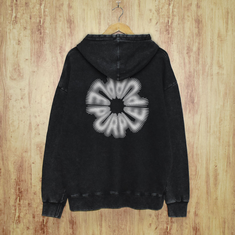 Purple Brand Distressed Hoodie Fashion Old Loose Hooded Sweater