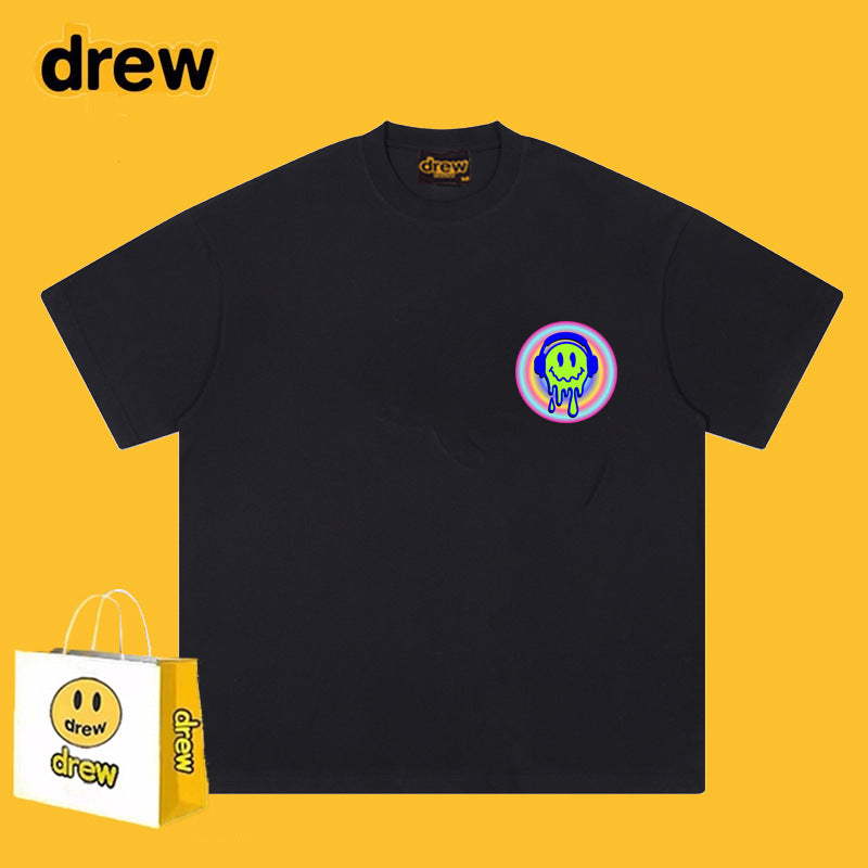 Drew T Shirts Short-Sleeved Clothes Smiley Face