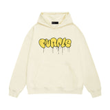 Purple Brand Hoodie Fashion Loose Hooded Sweater