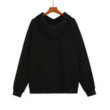 Fog Essentials Hoodie Autumn and Winter Double-Line Adhesive Chest Letter Terry Hooded Sweater
