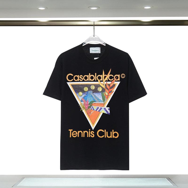 Casablanca T Shirts Fashion Casual Crew Neck Tee