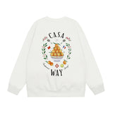 Casablanca Sweatshirts Autumn and Winter Sweater Men