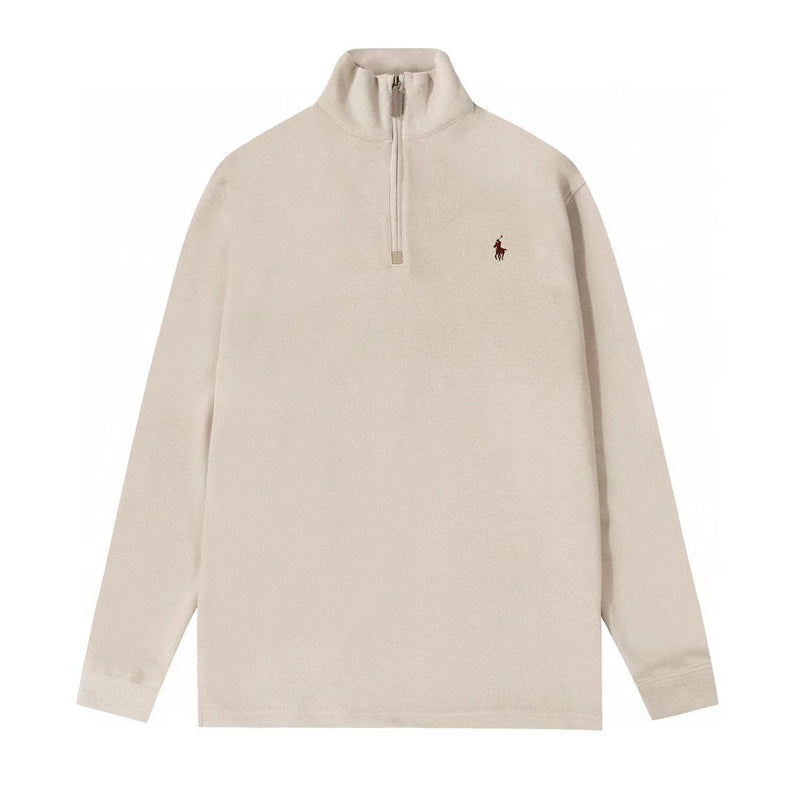 Ralph Lauren Coat vintage embroidered sweater loose versatile polo