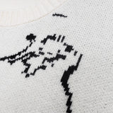 ERD Sweatshirt Crew Neck Pullover Sweater Leisure