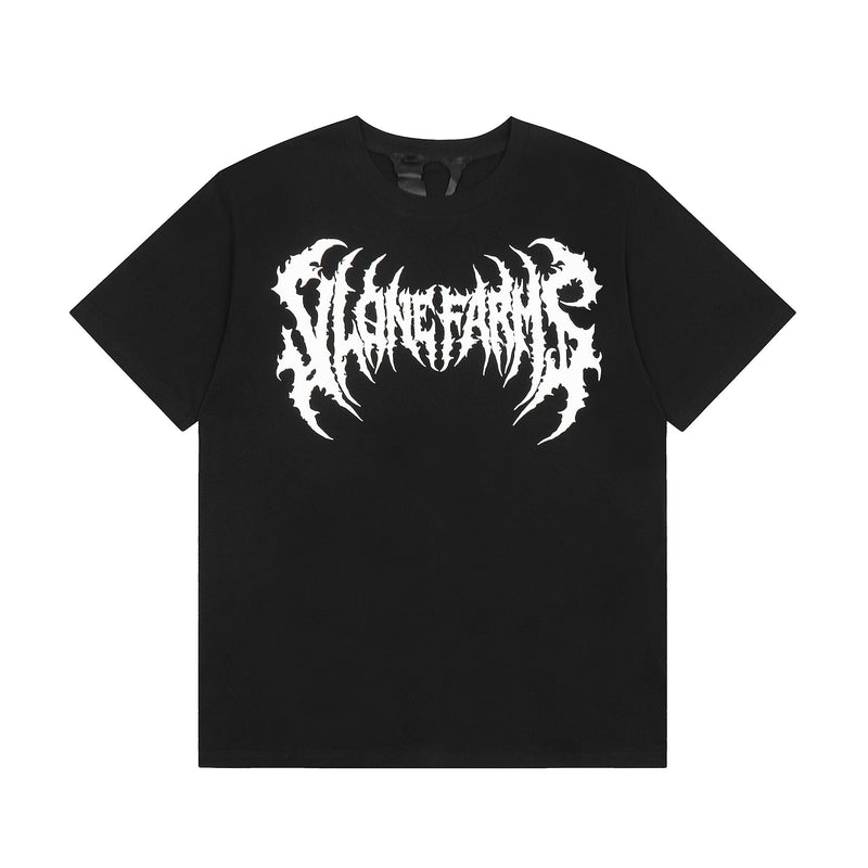 Vlone T Shirt Spring Summer Skull Reaper Pattern