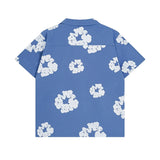 Denim Tears Outfit: T Shirt/Shorts (Separate Purchase Options) Shirt Loose Shorts Men and Women Casual Suit