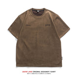 Men's T-Shirts Short-Sleeved T-shirt Men's Summer Loose Casual Half Sleeves