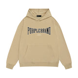 Purple Brand Hoodie Fashion Loose Hooded Sweater