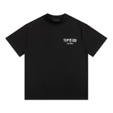 Fog Essentials T Shirts Letter Pattern Crew Neck Short Sleeves