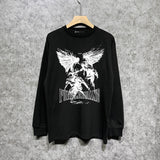 Purple Brand Long Sleeve T-Shirt Fashion Loose Long Sleeve Top