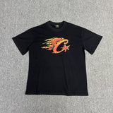 Corteiz T Shirt Vintage Printed Men and Women Loose Casual