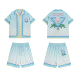 Casablanca Shirts And Shorts 2 Pieces Set