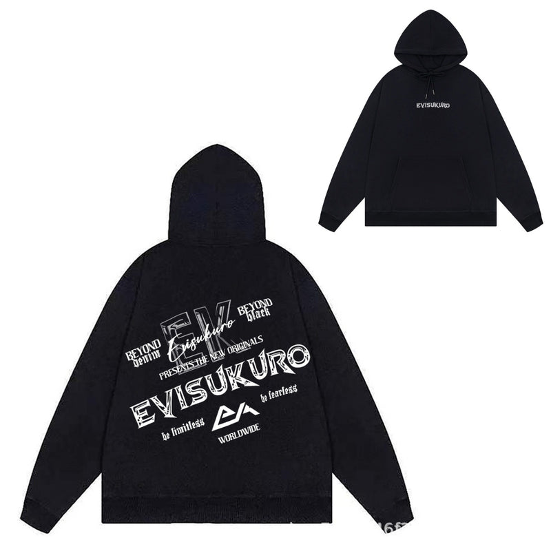 Evisu Hoodie Fushen hooded sweater autumn winter
