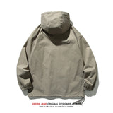Men Jacket Spring Hooded Jacket Men Loose