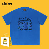 Drew T Shirts Smiley Letter Printed T-shirt