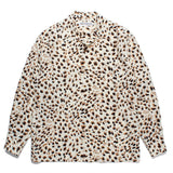 GUILTYPARTIES TIGER Shirts Leopard print, Hawaiian long sleeve shirt