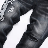 Amiri Jeans Ripped Stretch Jeans